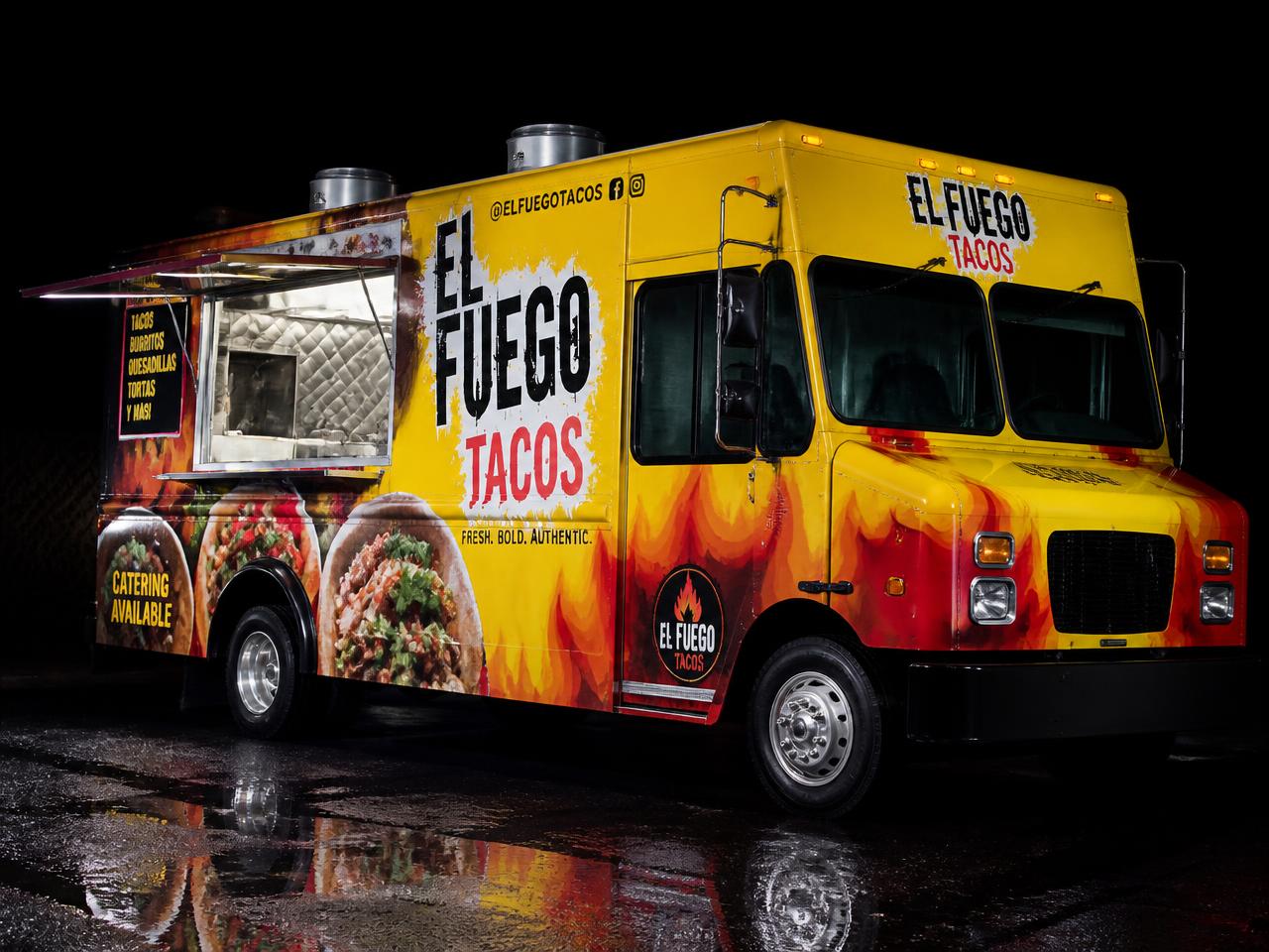 El Fuego Tacos — Food Truck Wrap by Wrap Zone