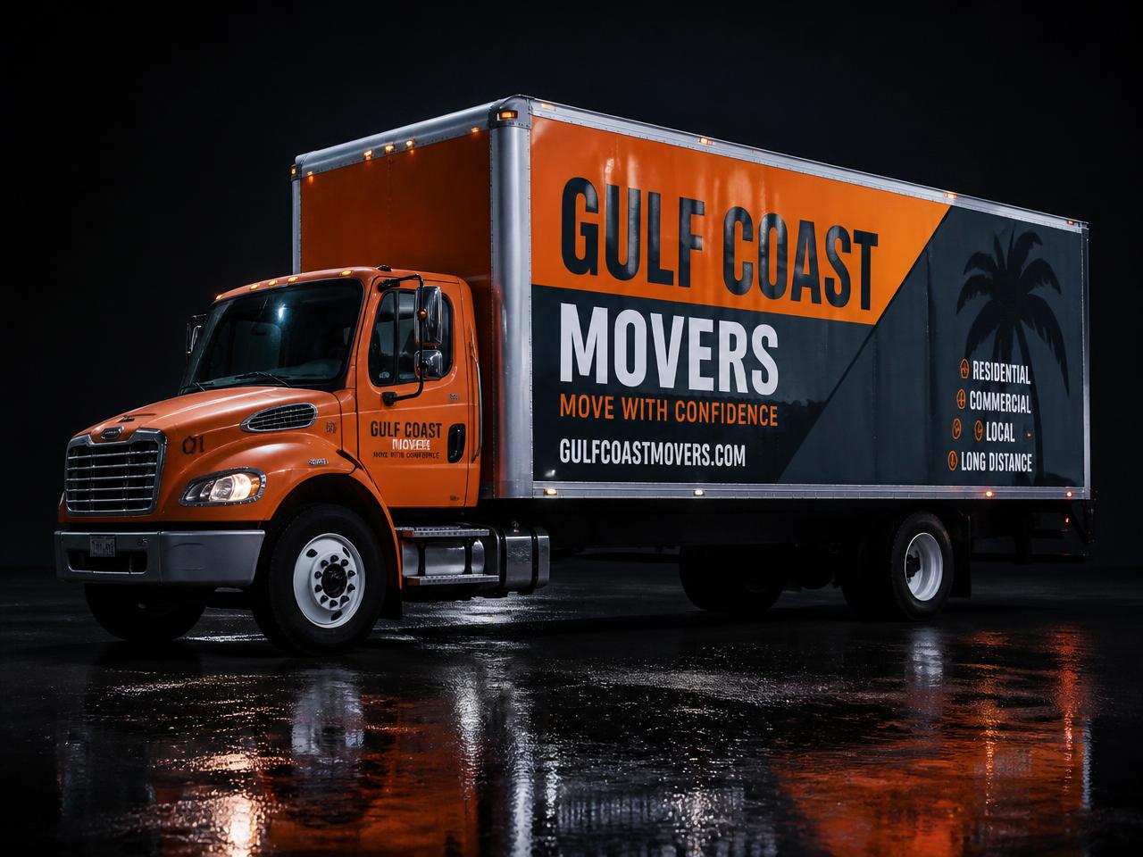 Gulf Coast Movers — 26ft Box Truck by Wrap Zone
